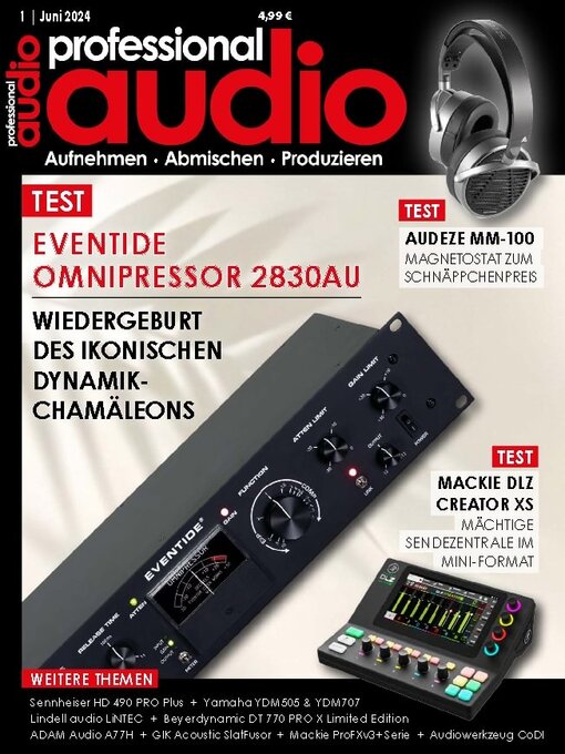 Title details for Professional Audio by falkemedia GmbH & Co. KG. - Available